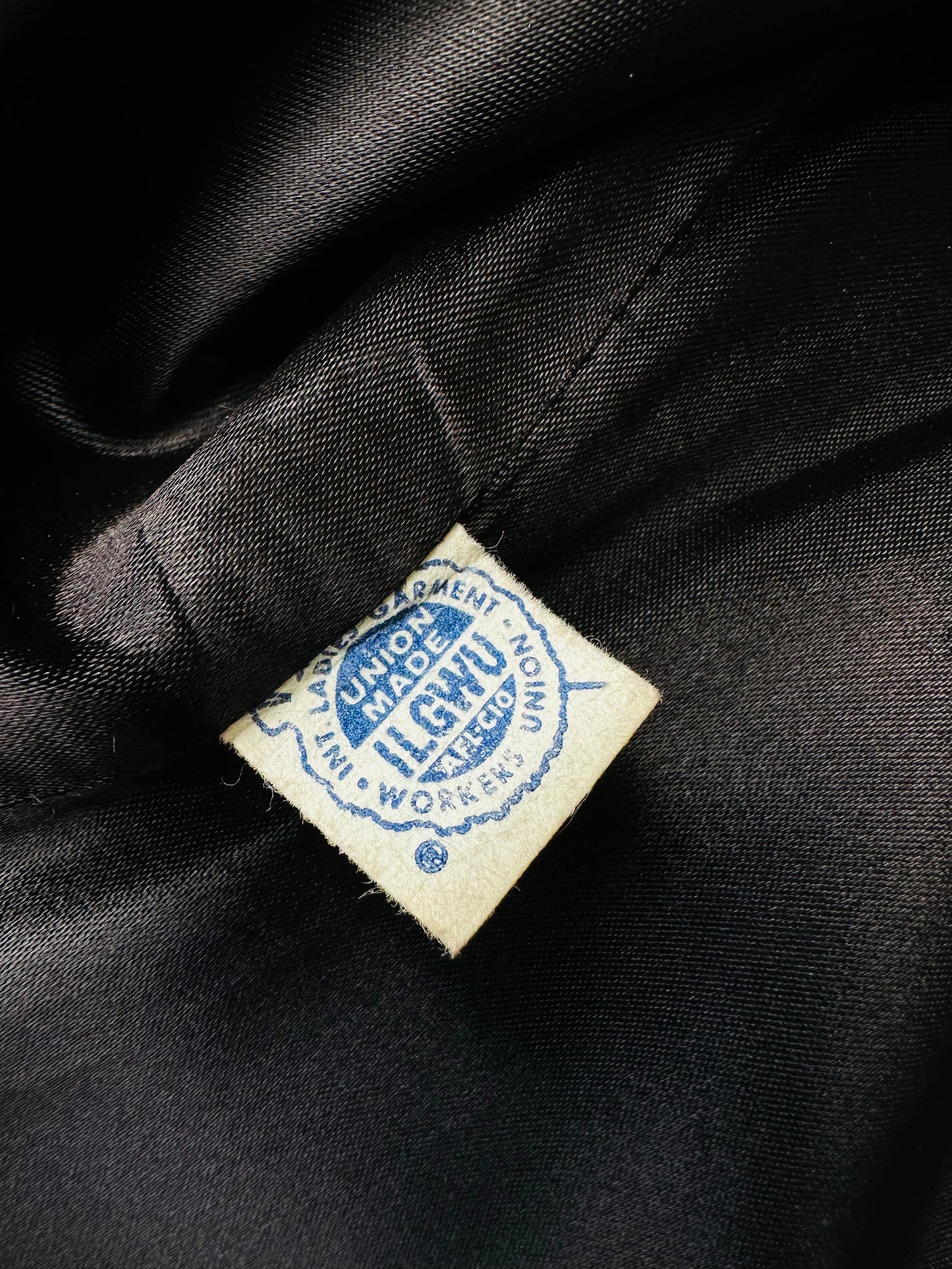 1950s - 1960s Black Cord Embroidered Tailored Wool Coat- Sz. XS / S