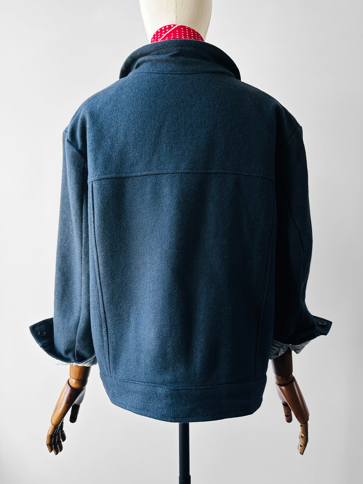 1950s Mid-Century Genuine Italian Military Formal Wool Jacket - Sz. S/M