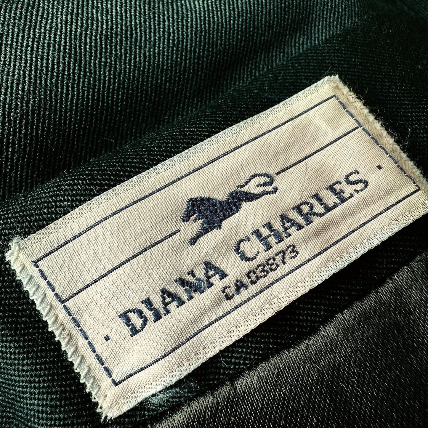 1980s Green Belted Wool Double Breasted Coat - Sz. S/M