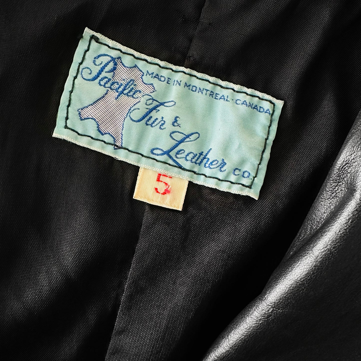 1970s Fitted Tapered Waist Single Button Black Leather Blazer - Sz. XXS/XS