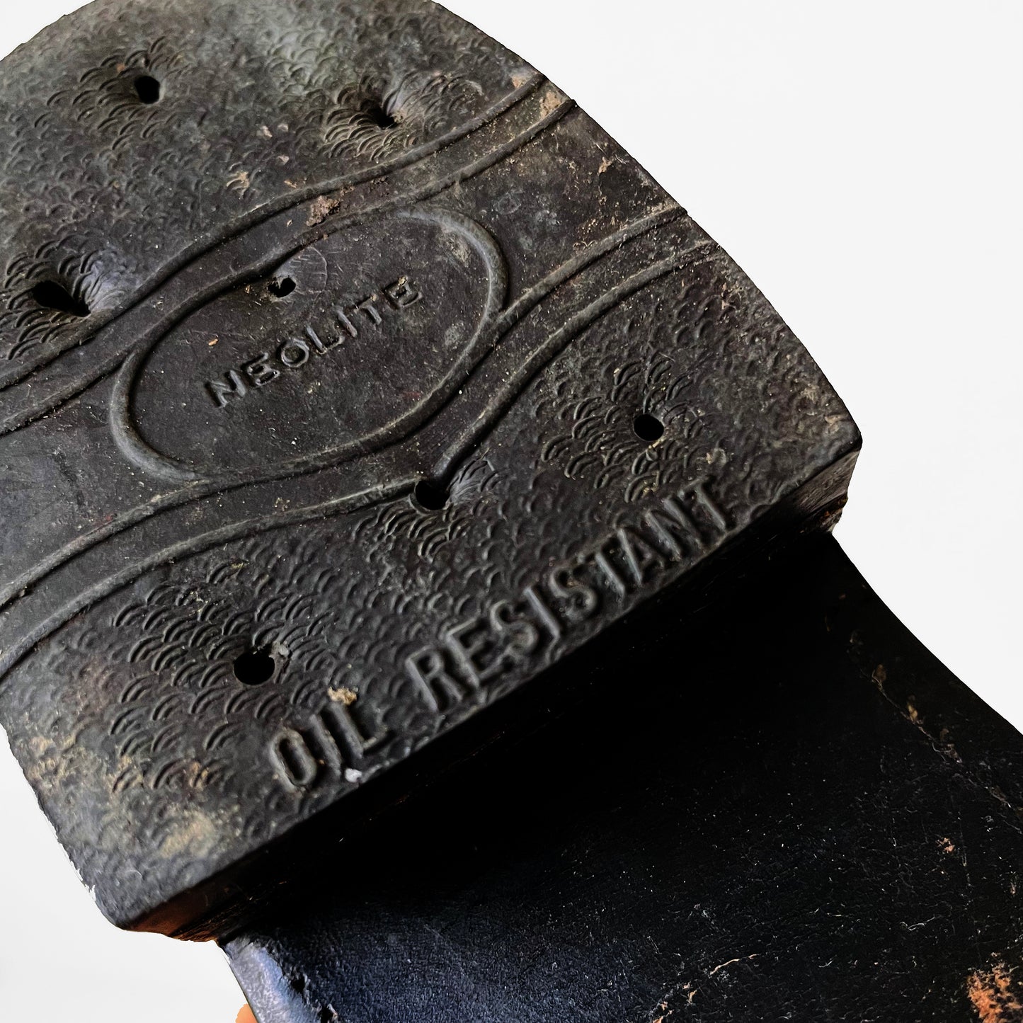 Black Stitched Leather Lace Up Boots - Sz. 6.5B