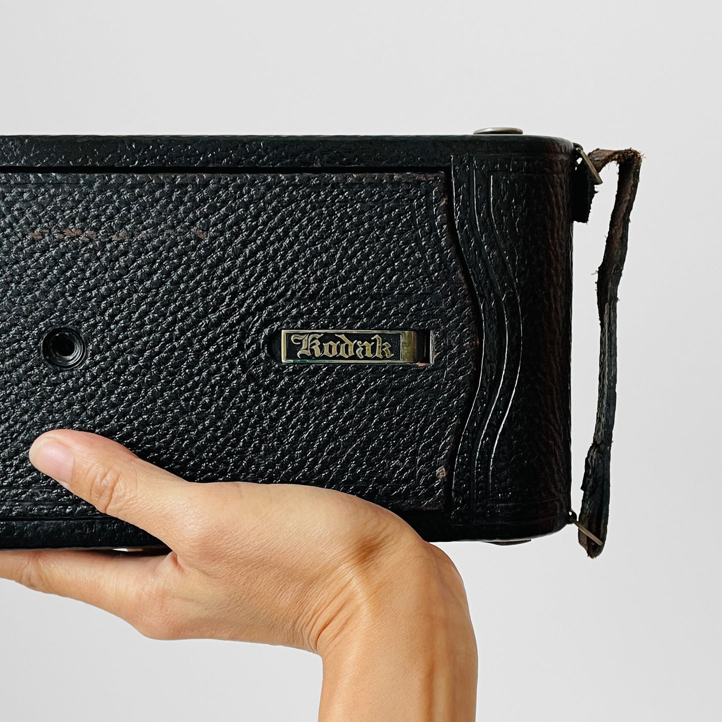 Antique Early 1900s Kodak No.3A Folding Pocket Autographic Camera w/ Case