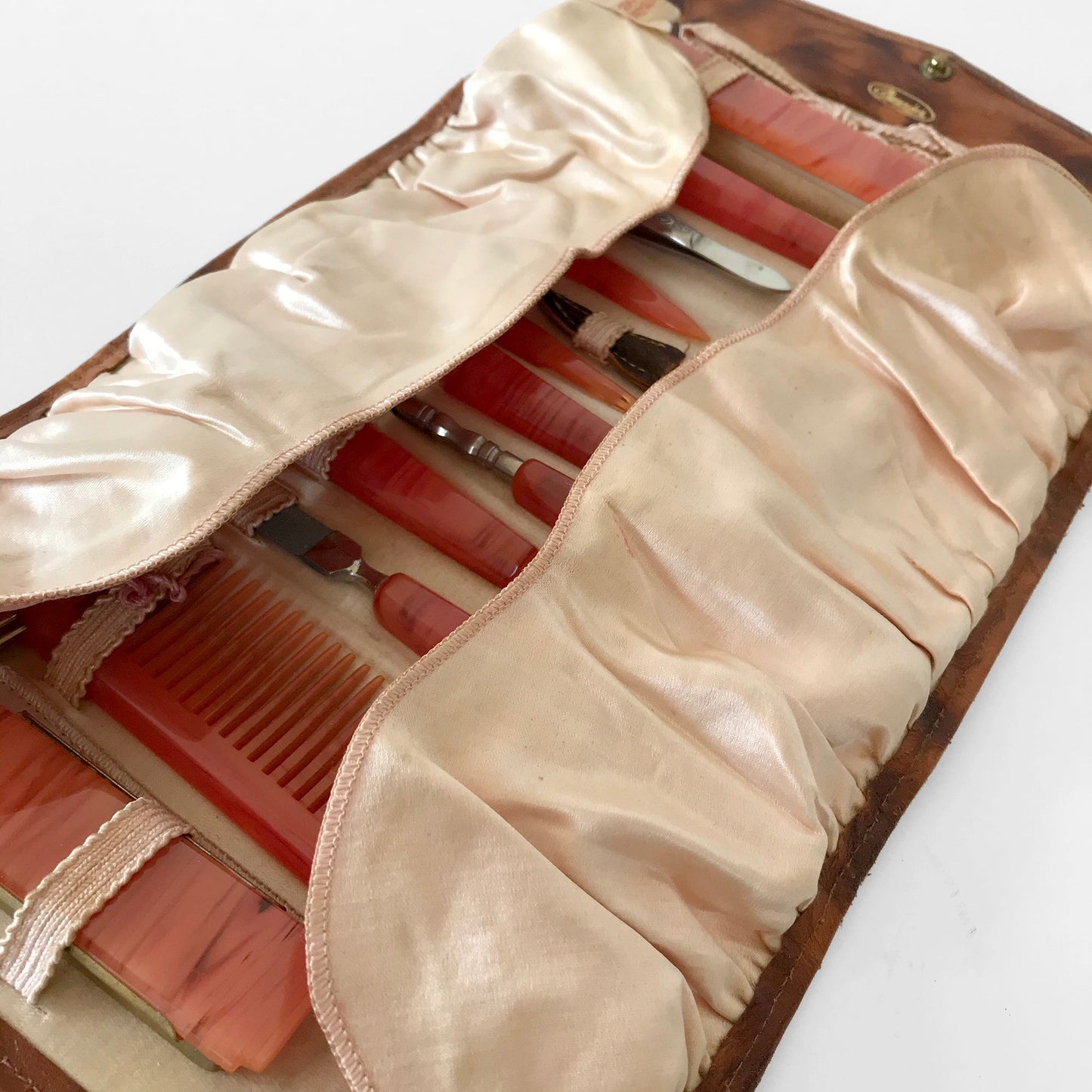 1920s PREMIER Art Deco Manicure Set