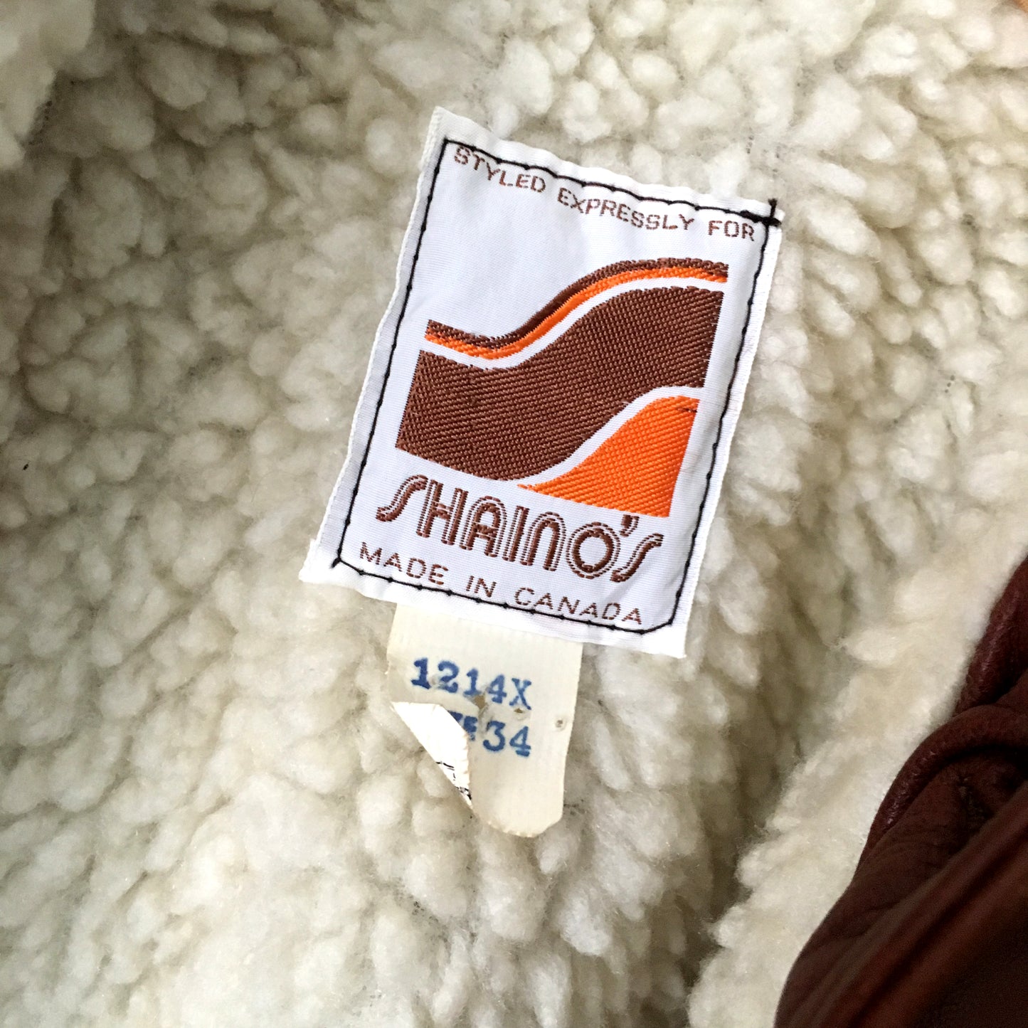 1970s Saddle-Brown Buttery Soft Shearling Jacket