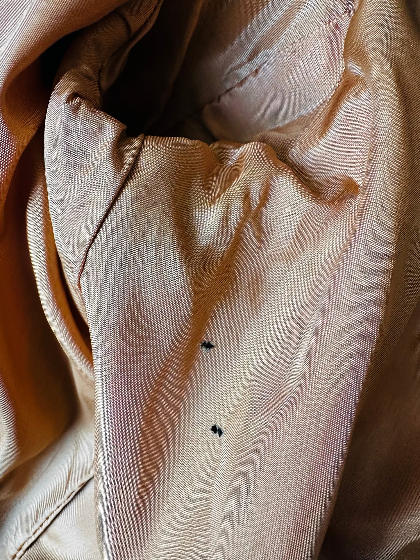 1970s - 1980s Hunter Green Embroidered Snap Button Canadian Armed Forces Patch Jacket