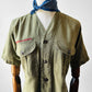 1930s Boy Scouts of America Short Sleeve Button Up Top - XS/S