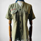 1930s Boy Scouts of America Short Sleeve Button Up Top - XS/S