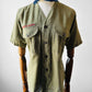1930s Boy Scouts of America Short Sleeve Button Up Top - XS/S