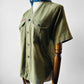 1930s Boy Scouts of America Short Sleeve Button Up Top - XS/S