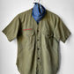 1930s Boy Scouts of America Short Sleeve Button Up Top - XS/S