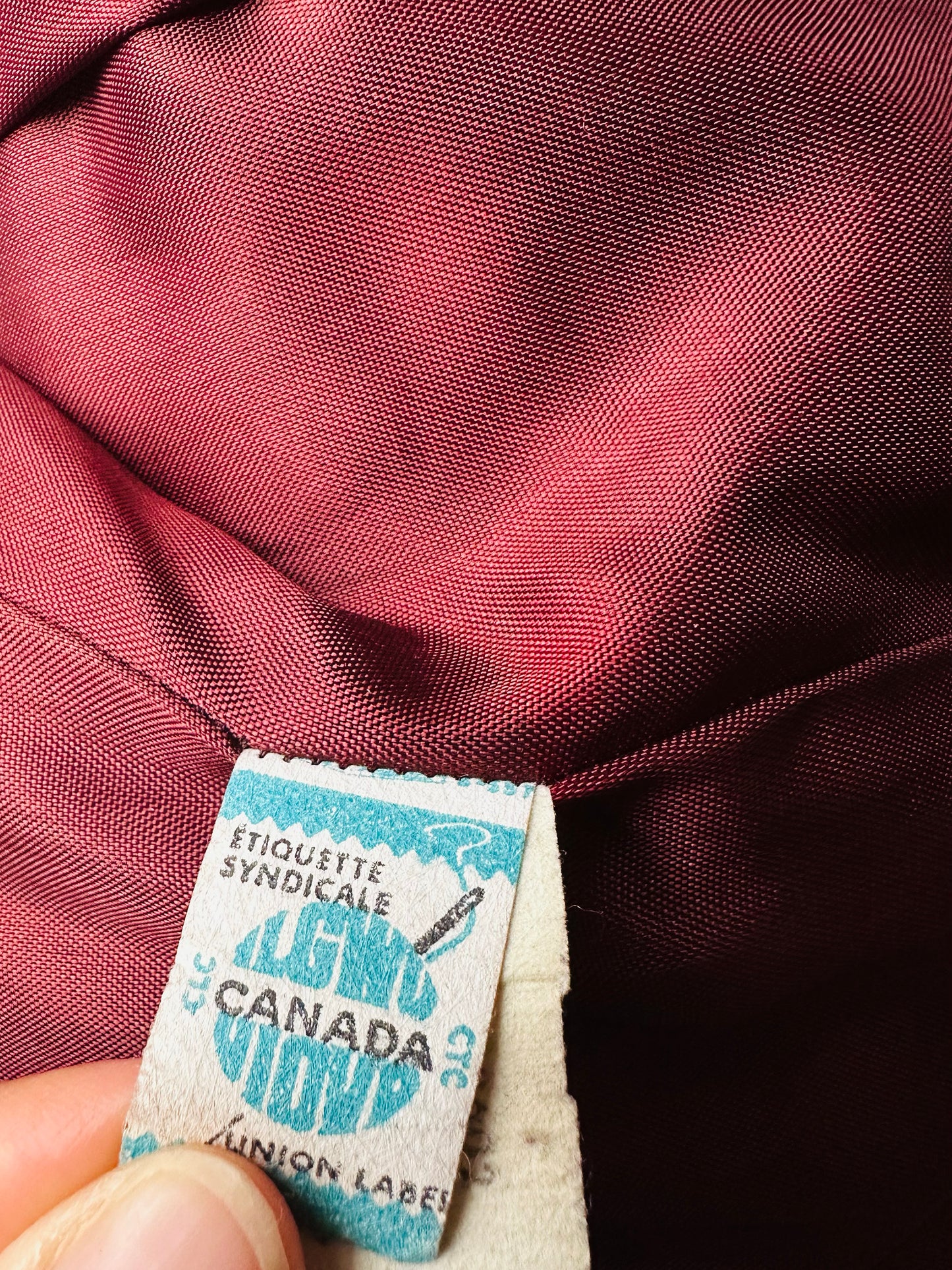 1970s reddish brown KORET velvet tapered waist blazer - Sz. Sm