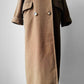 1980s Tan Agatha Girls Paris Lambswool Cashmere Blended Overcoat - Sz. S-L
