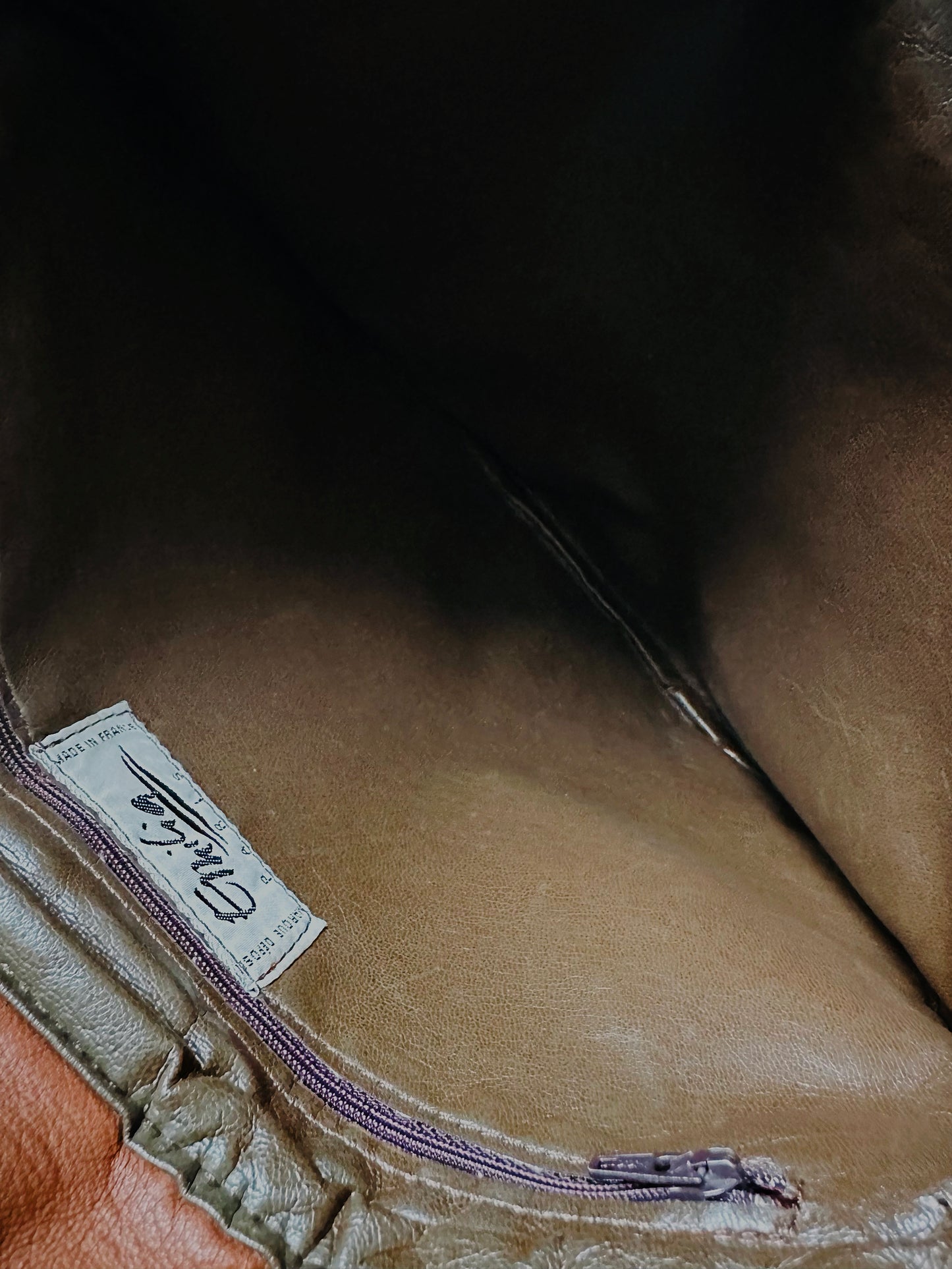 1990s Saddle Brown Leather Bag