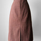 Vintage 1970s - 1980s A-line Inverted Pleat Skirt - Sz. S/M