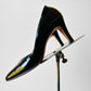 Mid to Late 20th Century Thomas Wallace Black Patent Leather Pump - Sz. 8.5-9