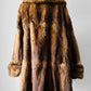 1960s Bell Sleeve A-line Fur Coat - Sz. S/M