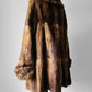 1960s Bell Sleeve A-line Fur Coat - Sz. S/M