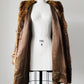 1960s Bell Sleeve A-line Fur Coat - Sz. S/M