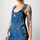 1990s Calvin Klein Dark Wash Overalls - Sz. S/M