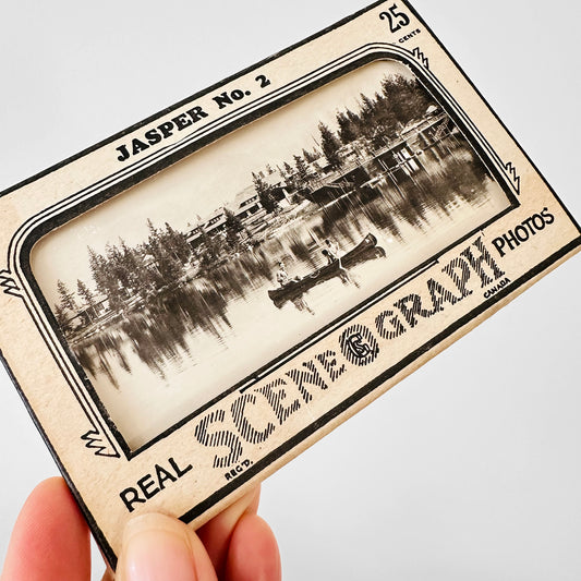 Early 1900s JASPER CANADA Black and White Photography Travel Souvenir Packs