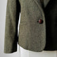 1970s - 1980s JH Collection Short-Waisted Wool Tweed Jacket - Sz. Small