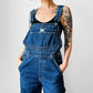 1990s Calvin Klein Dark Wash Overalls - Sz. S/M