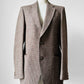 1950s - 1960s Brown Wool Tweed Blazer Jacket - Sz. S/M