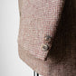 1950s - 1960s Brown Wool Tweed Blazer Jacket - Sz. S/M