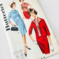 1960s Butterick Two-Piece Skirt Suit Set Sewing Pattern