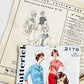 1960s Butterick Two-Piece Skirt Suit Set Sewing Pattern