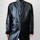 1980s Black Buttery Soft Leather Jacket - Sz. S/M