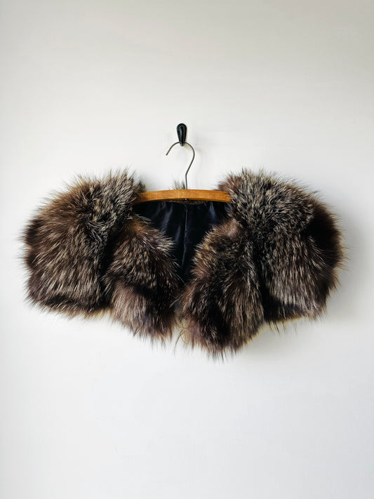 1940s - 1970s Mid-Century Fox Fur Collar or Stole