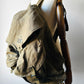 1990s Olive Green Spanish Canvas Military Rucksack Backpack