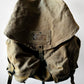 1990s Olive Green Spanish Canvas Military Rucksack Backpack