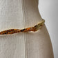 1980s Gold Leaf Belt - Sz. 28 - 30