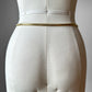 1980s Gold Leaf Belt - Sz. 28 - 30