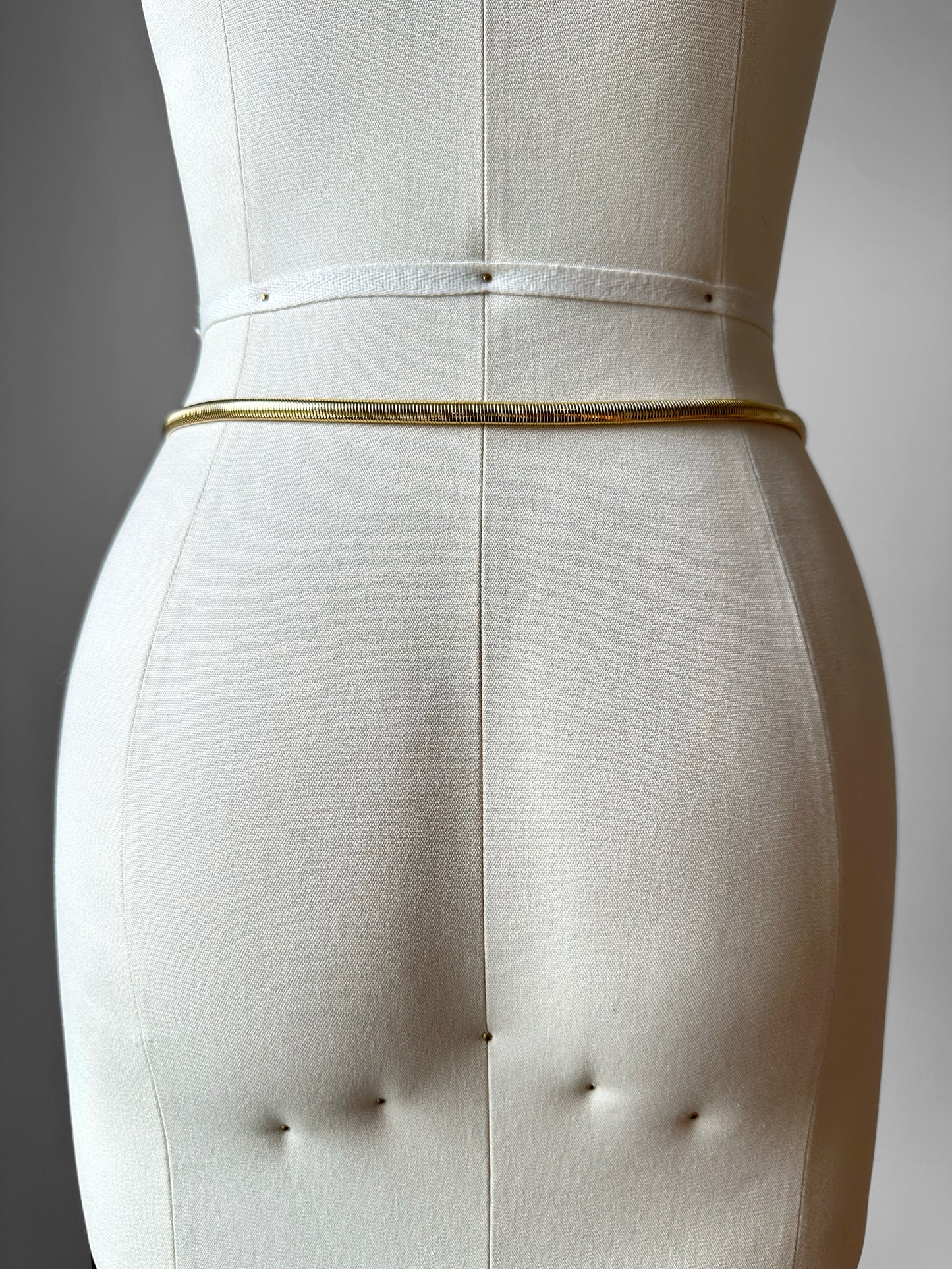 1980s Gold Leaf Belt - Sz. 28 - 30