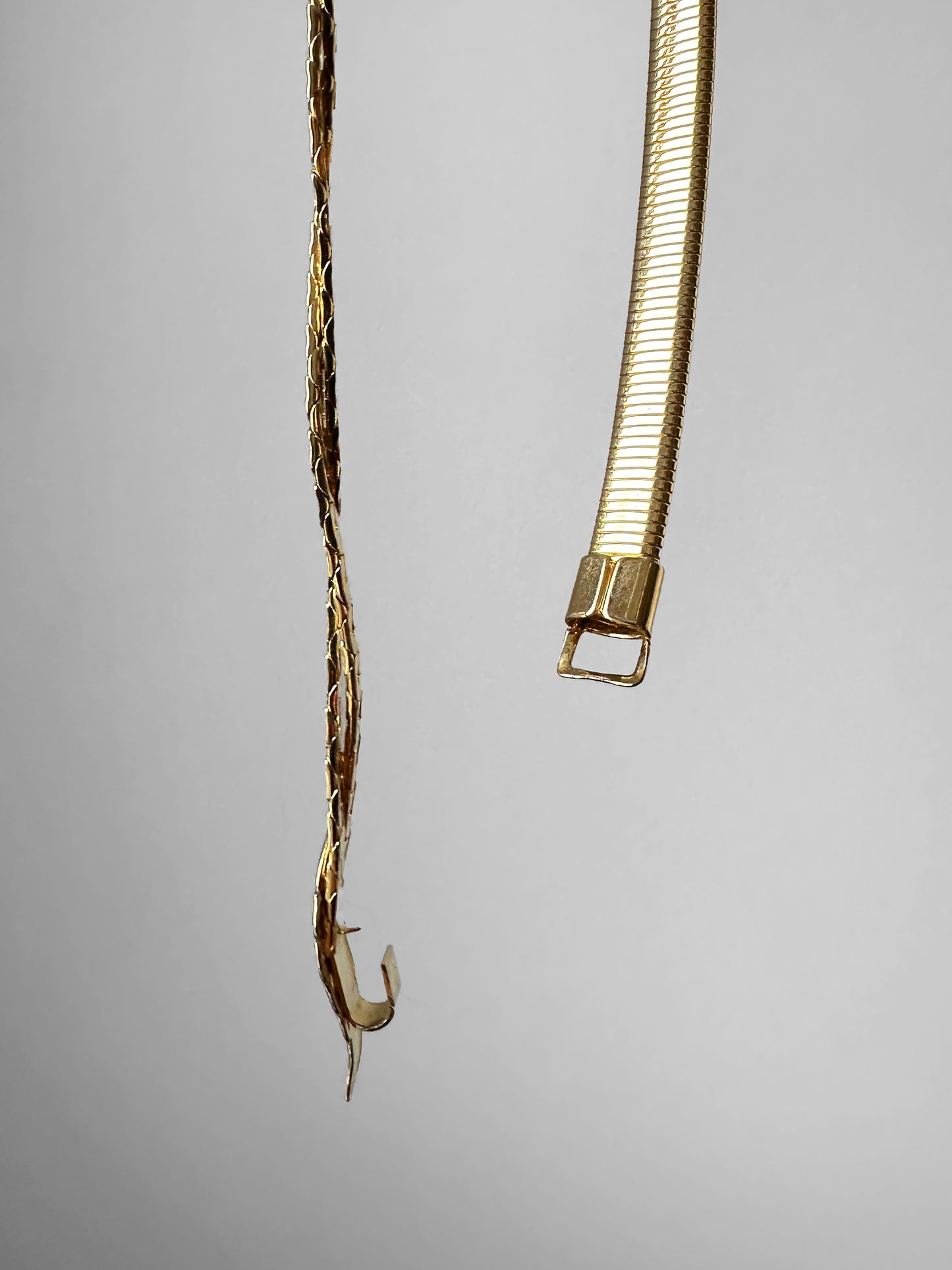 1980s Gold Leaf Belt - Sz. 28 - 30