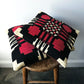1960s Mid-Century Southwestern Style Hand Woven Wool Blend Geometric Cushion Set