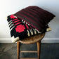 1960s Mid-Century Southwestern Style Hand Woven Wool Blend Geometric Cushion Set