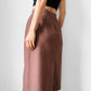 Vintage 1970s - 1980s A-line Inverted Pleat Skirt - Sz. S/M