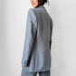 1970s - 1980s Grey Pinstripe Three Piece Suit - Sz. M/L