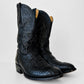 1970s Black Western Leather Cowboy Boots