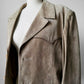 1970s Beige Western Style Suede Jacket