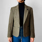 1970s - 1980s JH Collection Short-Waisted Wool Tweed Jacket - Sz. Small