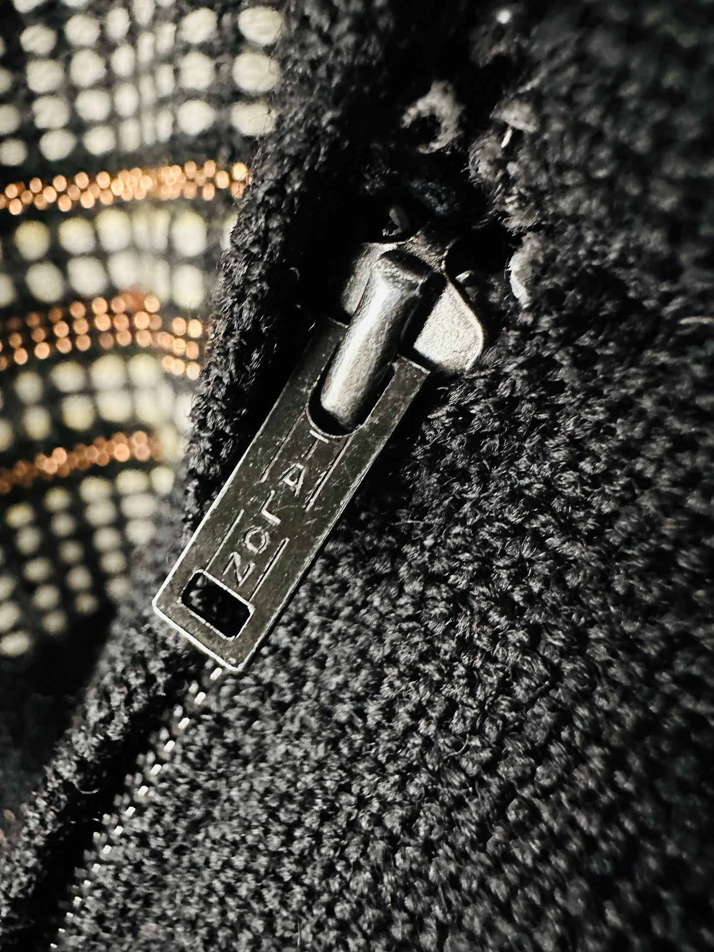 1950s - 1960s Handwoven Black White and Rose Gold Sandusky Weavers Woven Wool Mixed Textile Skirt - Sz. XS/S