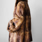 1960s Bell Sleeve A-line Fur Coat - Sz. S/M