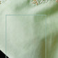 1960s - 1970s Mint Green Embroidered Short Sleeve Collared Shirt - Sz. Sm