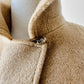 1950s - 1960s Classic Camel Wool A-Line Coat - Sz. S/M