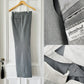 1970s - 1980s Grey Pinstripe Three Piece Suit - Sz. M/L